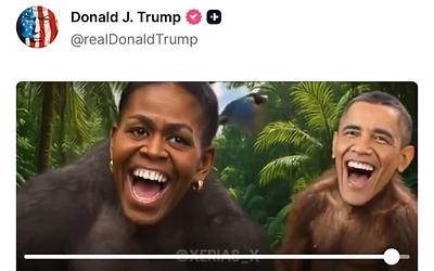 Σάλος με το «ρατσιστικό» βίντεο του Τραμπ: Η απάντηση του Λευκού Οίκου