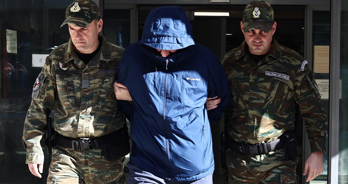 Υπόθεση κατασκοπείας: Προφυλακίστηκε ο σμήναρχος μετά από μαραθώνια απολογία στο Αεροδικείο