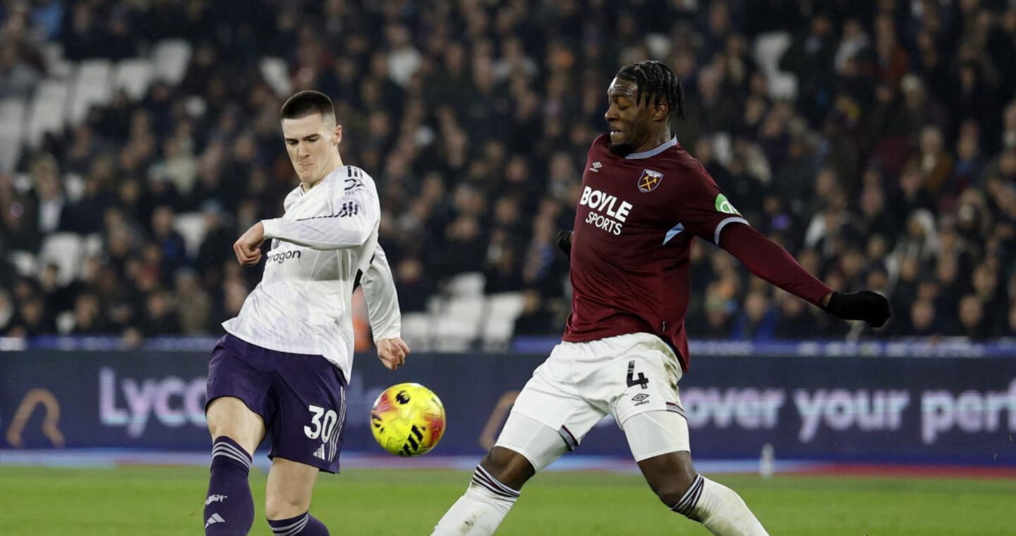 Γουέστ Χαμ - Μάντσεστερ Γιουνάιτεντ 1-1: Στο 90+6' «έσωσαν» το βαθμό της ισοπαλίας οι «κόκκινοι διάβολοι» στην Premier League