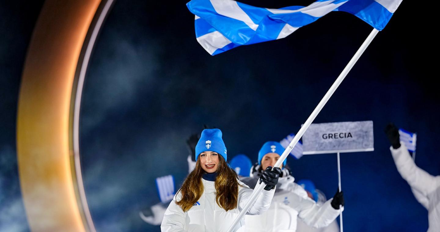 Νεφέλη Τίτα: Η φοιτήτρια Ιατρικής που σήκωσε ψηλά τη γαλανόλευκη στους Χειμερινούς Ολυμπιακούς