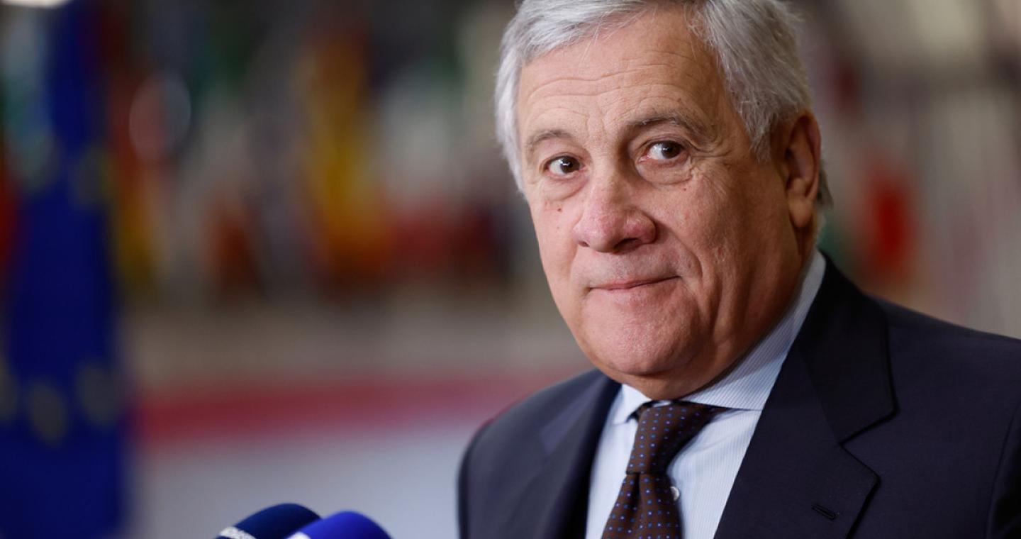 Ταγιάνι: «Οι θέσεις της Αλμπανέζε για την Παλαιστίνη, δεν αντικατοπτρίζουν εκείνες της ιταλικής κυβέρνησης»