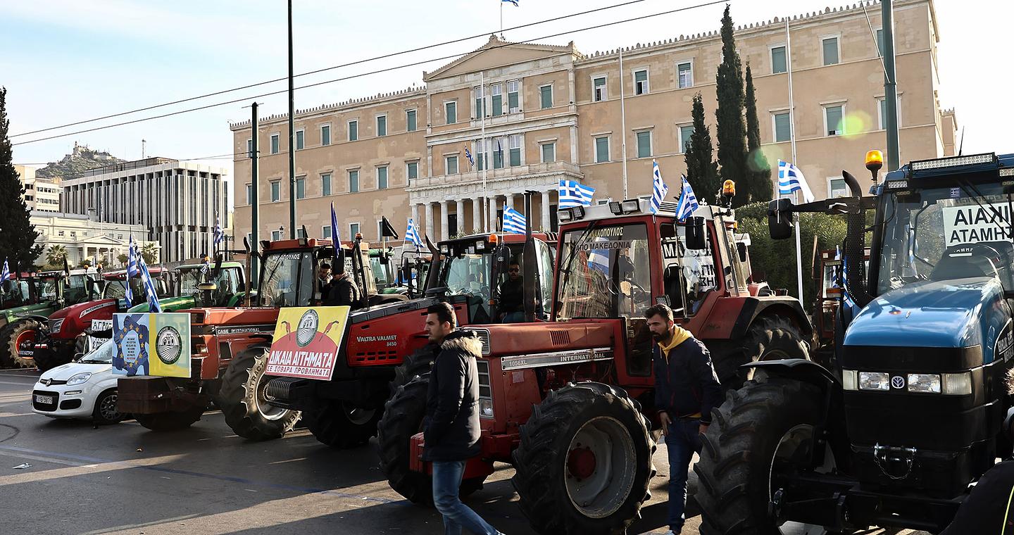 Αγρότες: Στο Σύνταγμα σήμερα τα τρακτέρ – Οι κυκλοφοριακές ρυθμίσεις