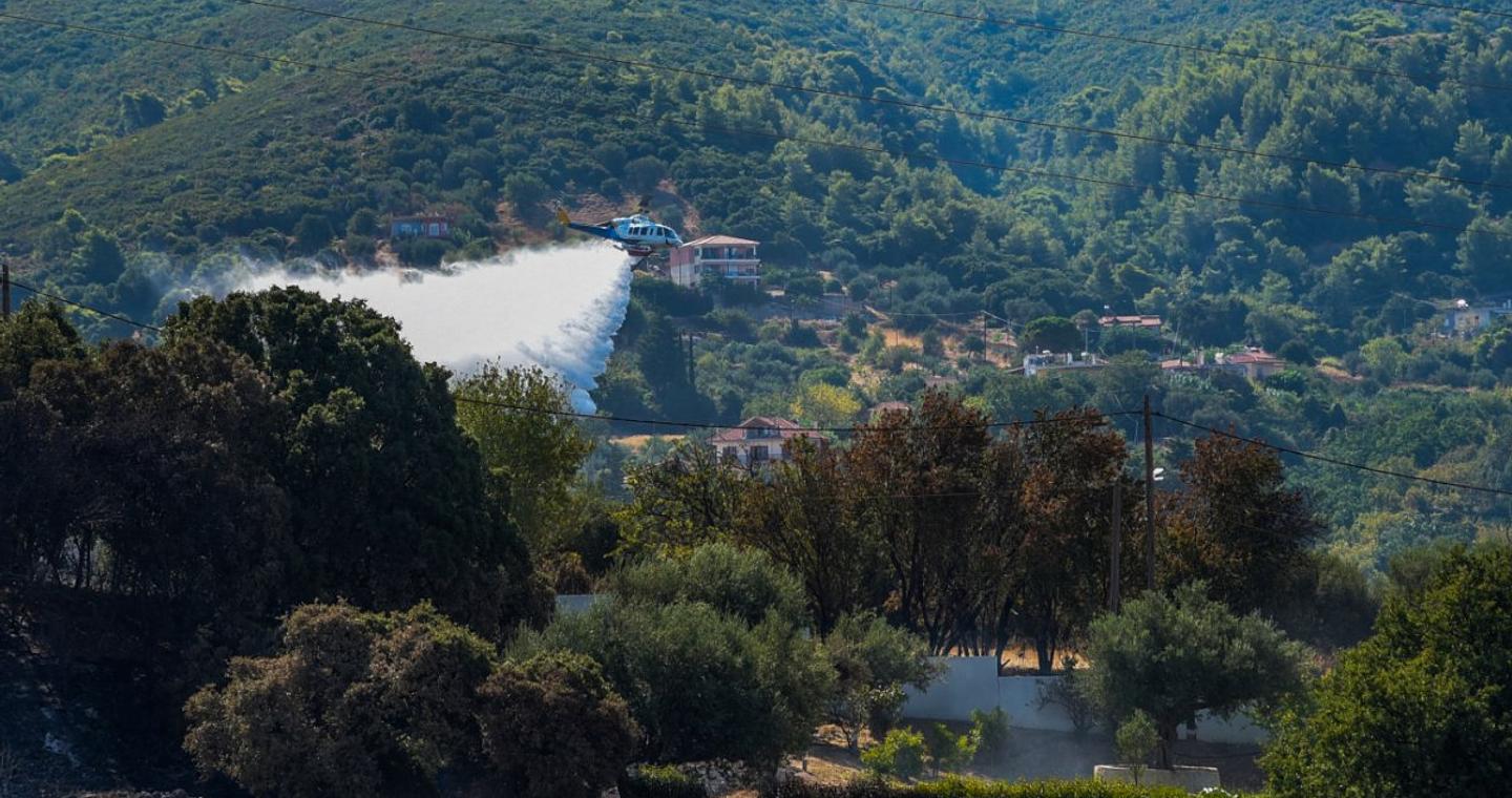Ο χάρτης πρόβλεψης κινδύνου για πυρκαγιές – «Πορτοκαλί» συναγερμός για 7 περιοχές