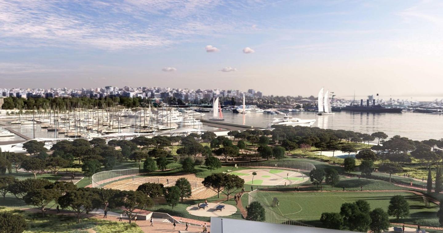 Στην εκκίνηση η ανάπλαση του Φαληρικού Ορμου