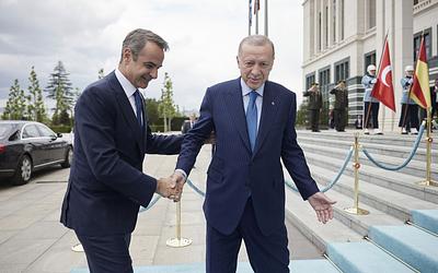 Μητσοτάκης και Ερντογάν στην Άγκυρα: Η κρίσιμη συνάντηση και το «καρφί» Φιντάν