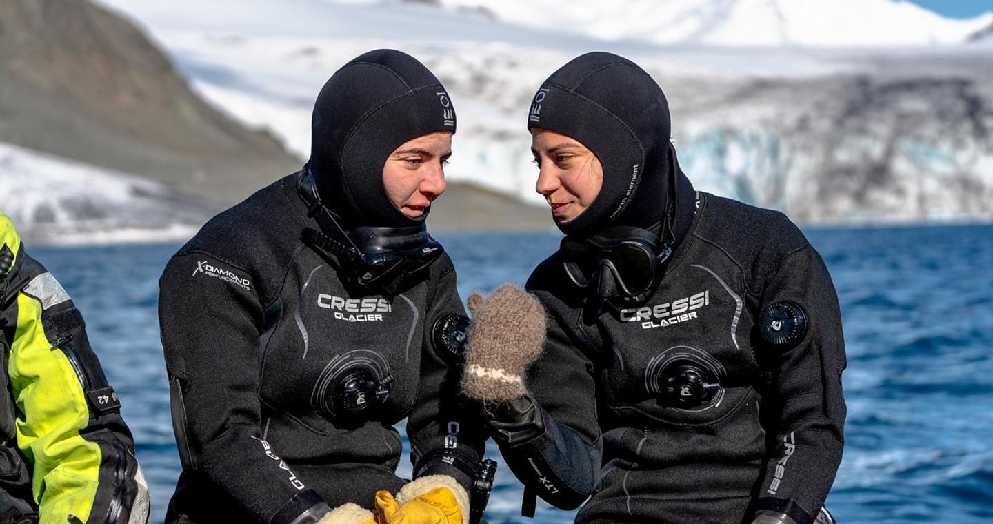 Ελληνική αποστολή στην Ανταρκτική: Δύο Ελληνίδες βουτούν στους πάγους για την επιστημονική έρευνα
