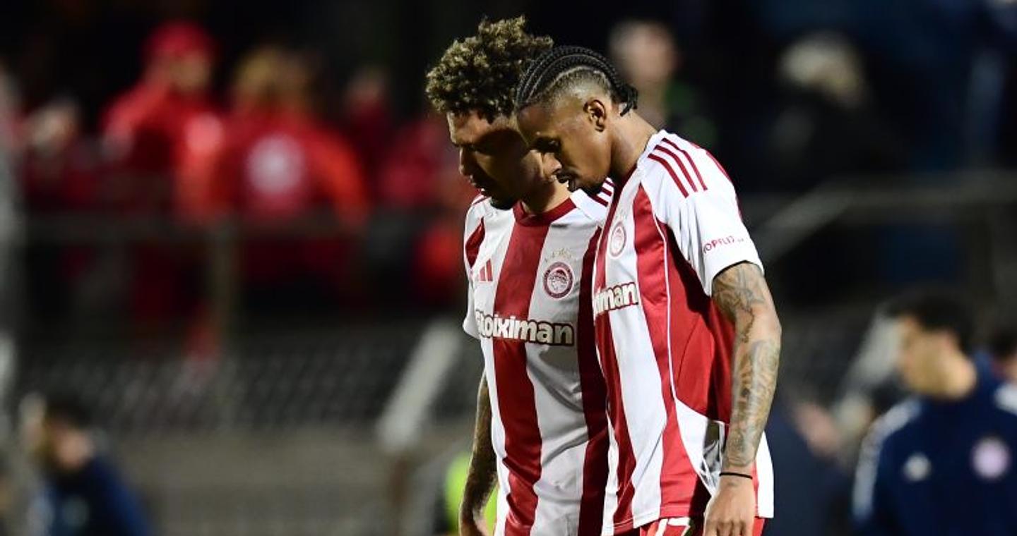 Λεβαδειακός – Ολυμπιακός 0-0: Οι «Πειραιώτες» κόλλησαν κόντρα στους «Βοιωτούς» των 10 παικτών