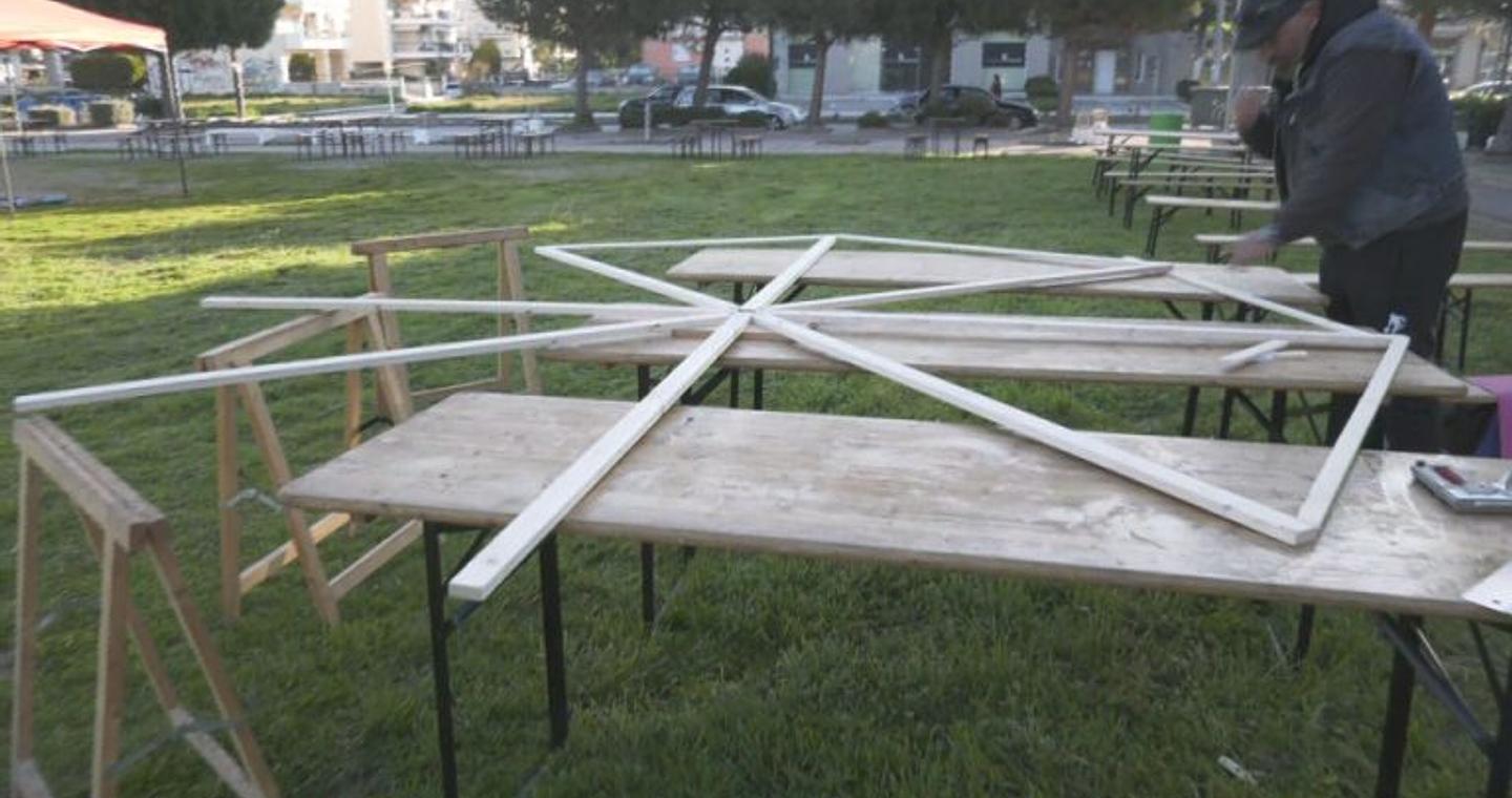 Περαία: Χαρταετός-γίγας τριών μέτρων «σηκώνει» τις ευχές των παιδιών στα Κούλουμα του Δήμου Θερμαϊκού