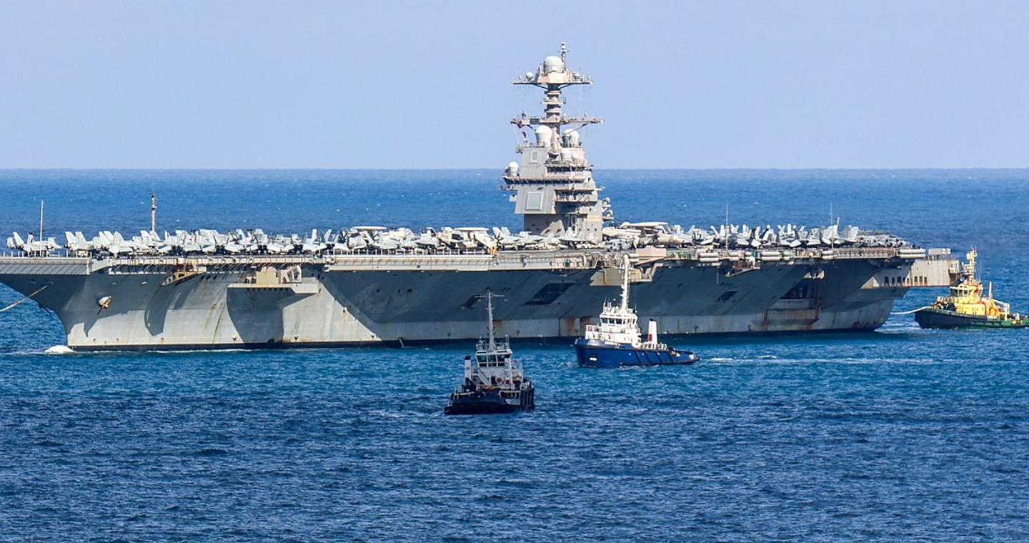 Στη Σούδα το θηριώδες αεροπλανοφόρο των ΗΠΑ, «Gerald R. Ford» -Δείτε βίντεο