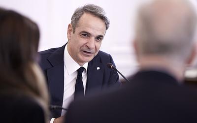 Τετ α τετ Μητσοτάκη με τον διοικητή του ΝΑΤΟ στην Αθήνα