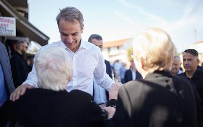 Στην πρώτη γραμμή του Έβρου ο Μητσοτάκης: Το οδοιπορικό και το προσυνέδριο