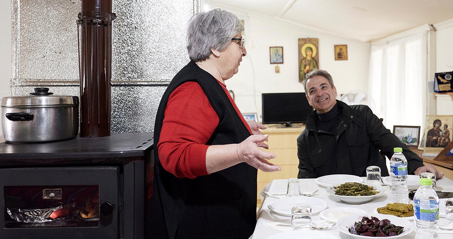 Μητσοτάκης στον Έβρο: Το γεύμα με την «Κυρά του Δέλτα»