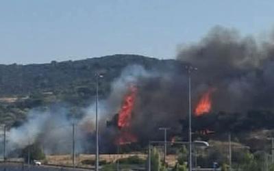 Πυρκαγιά στην Παιανία: Μάχη με τις φλόγες κοντά σε κατοικημένες περιοχές