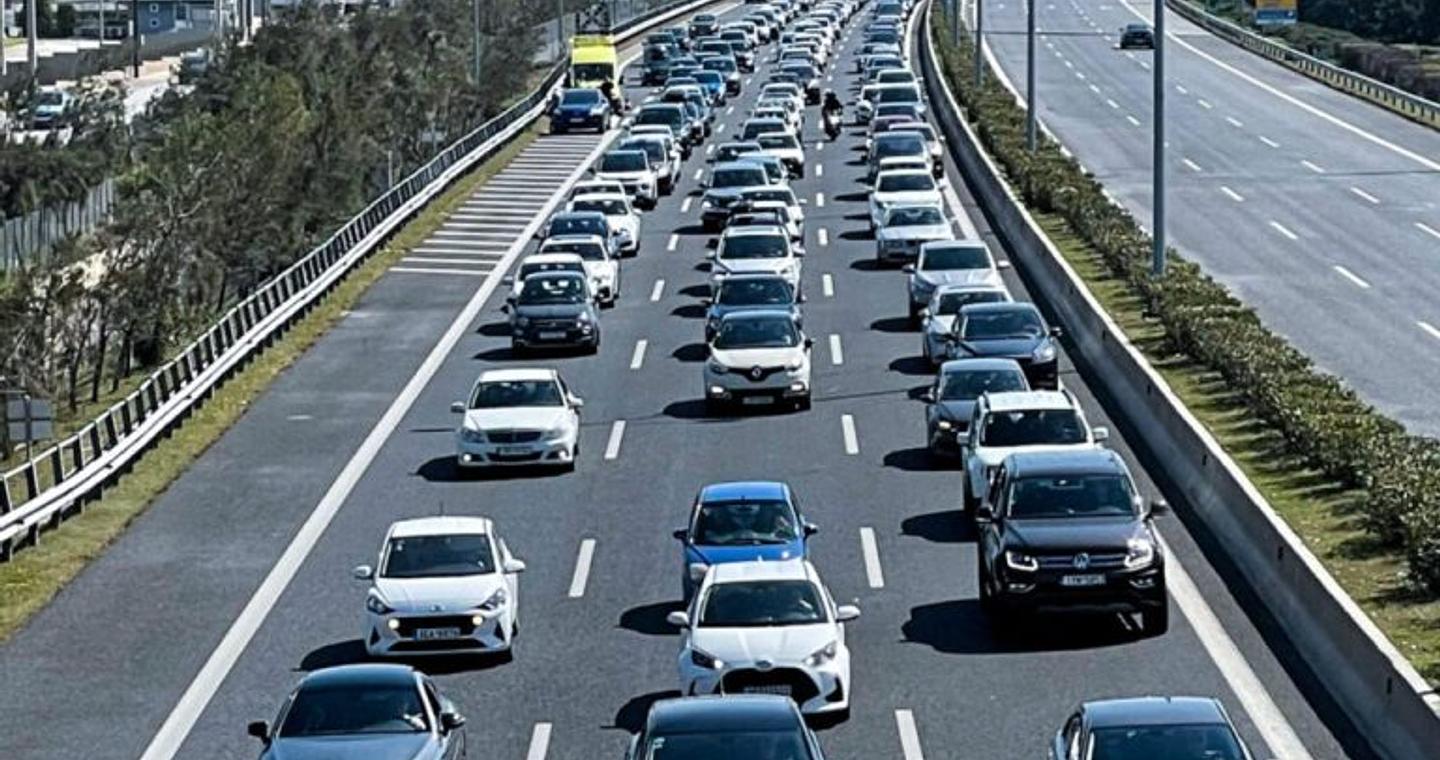 Αττική Οδός: Κυκλοφοριακές ρυθμίσεις στην περιοχή της Παλλήνης