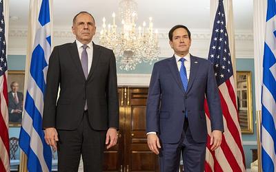 Αποστολή στην Ουάσινγκτον: Το τετ-α-τετ Γεραπετρίτη με τον Μάρκο Ρούμπιο