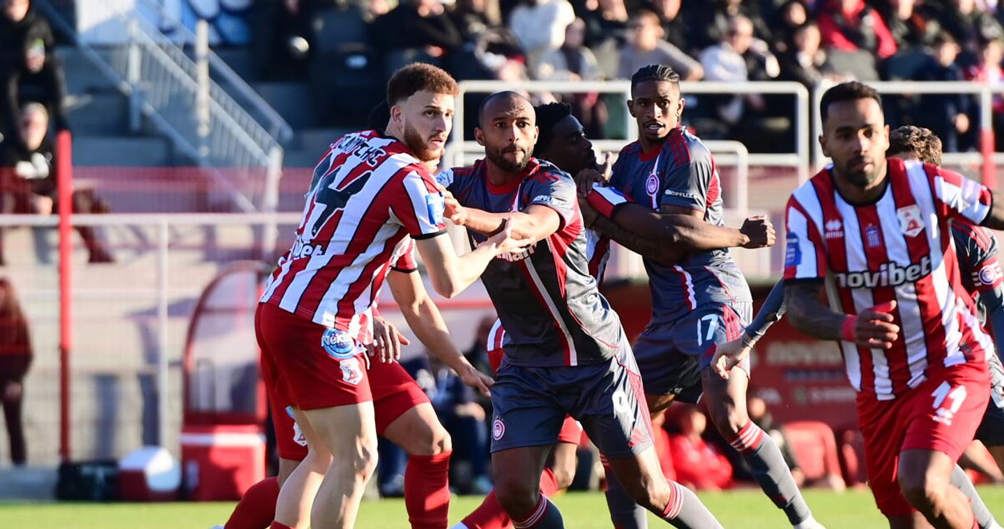 Πανσερραϊκός - Ολυμπιακός 1-2 τελικό: Ερυθρόλευκο πέρασμα από τις Σέρρες