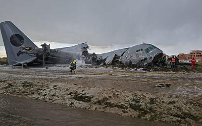 Τραγωδία στη Βολιβία: Το C-130 που σκόρπισε τον θάνατο στο αεροδρόμιο