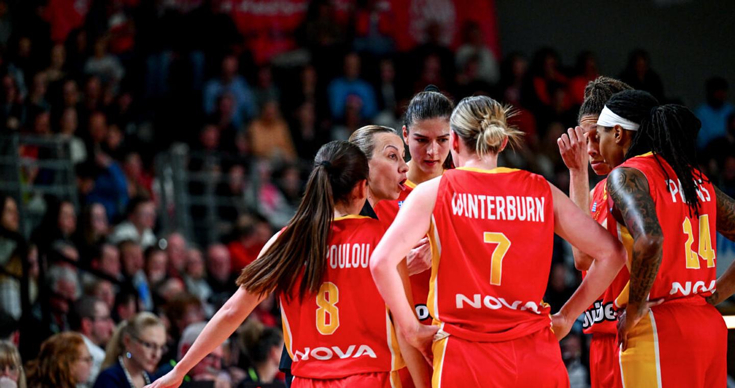 Βιλνέβ - Αθηναϊκός 78-70: Ανώδυνη ήττα στη Γαλλία και πρόκριση για την ελληνική ομάδα στους τελικούς του EuroCup γυναικών