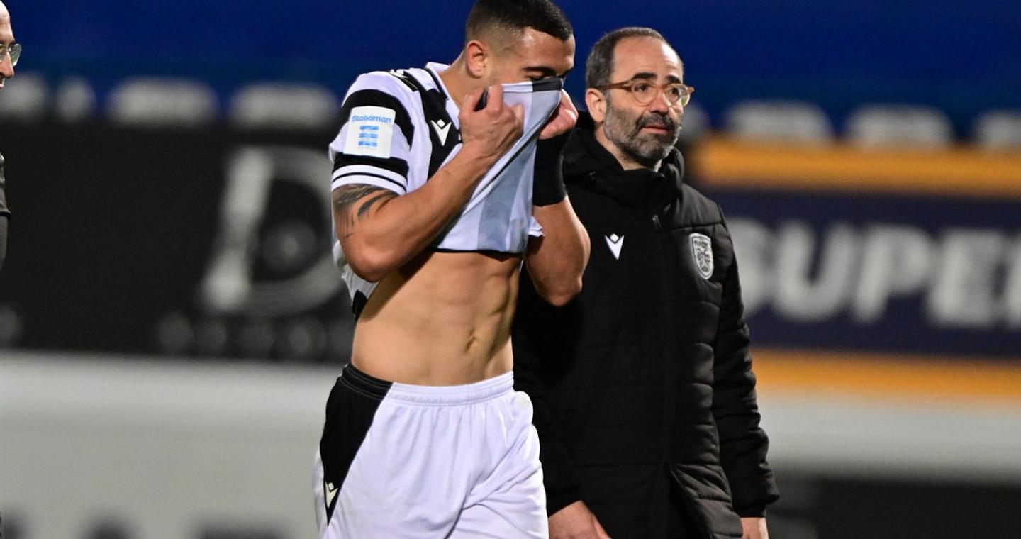 ΠΑΟΚ: Αμφίβολος ο Γιακουμάκης για Ολυμπιακό