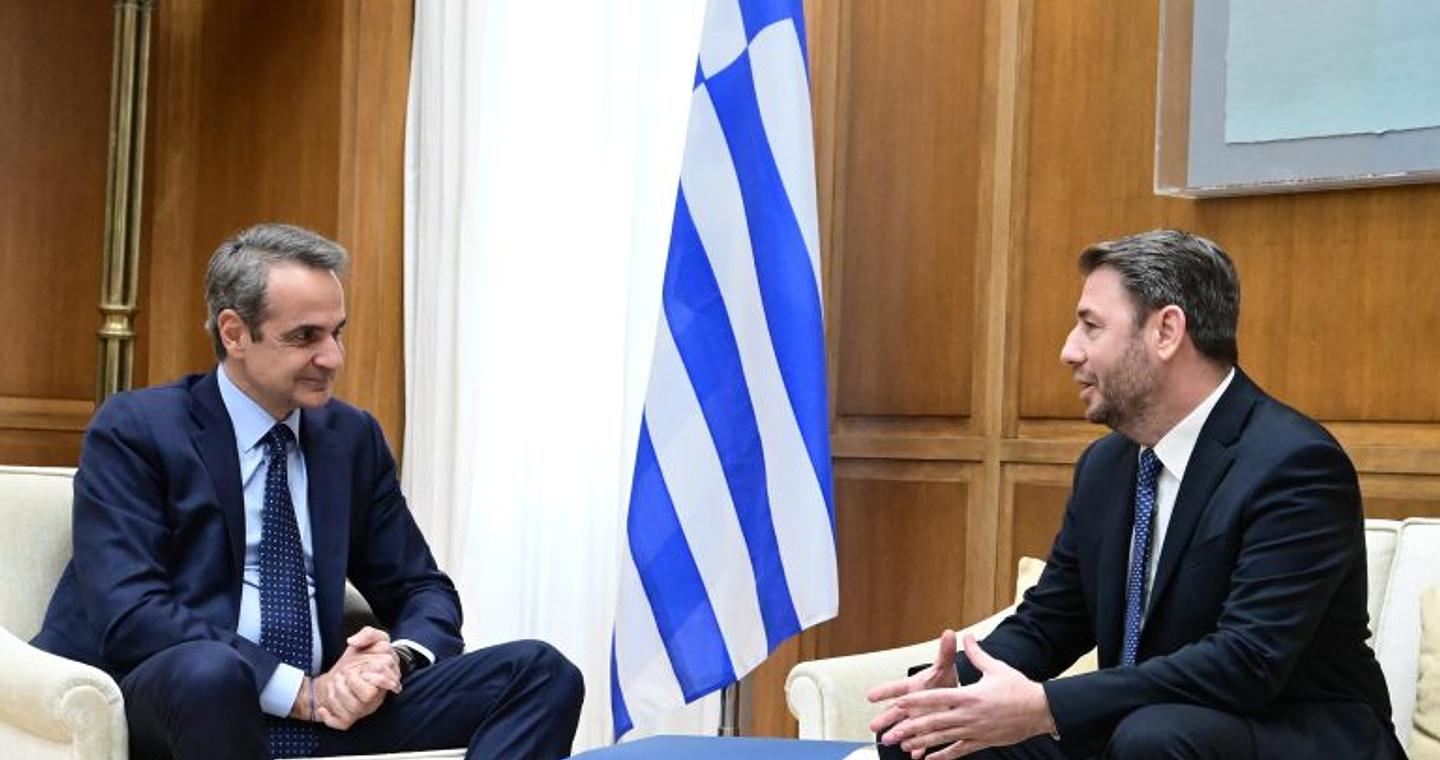 Στις 12:00 η συνάντηση Μητσοτάκη – Ανδρουλάκη στη Βουλή για τις εξελίξεις στη Μέση Ανατολή