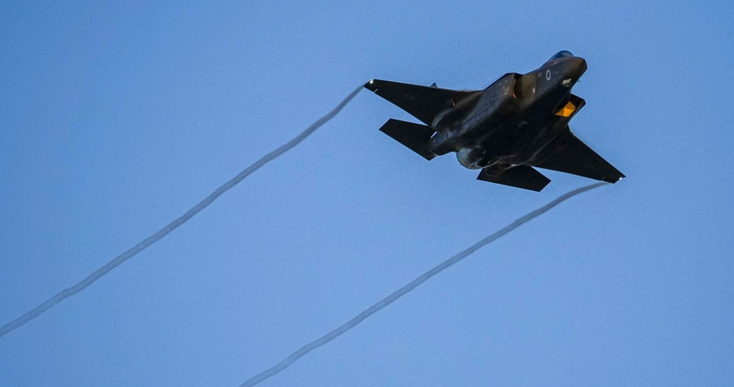 IDF: Μαχητικό F-35 κατέρριψε ιρανικό αεροσκάφος πάνω από την Τεχεράνη
