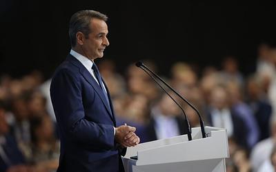 Ο Μητσοτάκης στη ΔΕΘ: Στήριξη στην οικογένεια, όχι σε «λεφτόδεντρα»