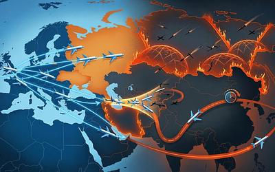 Πτήσεις σε εμπόλεμη ζώνη: Πώς η κρίση στη Μέση Ανατολή εξαφάνισε τα αεροπλάνα