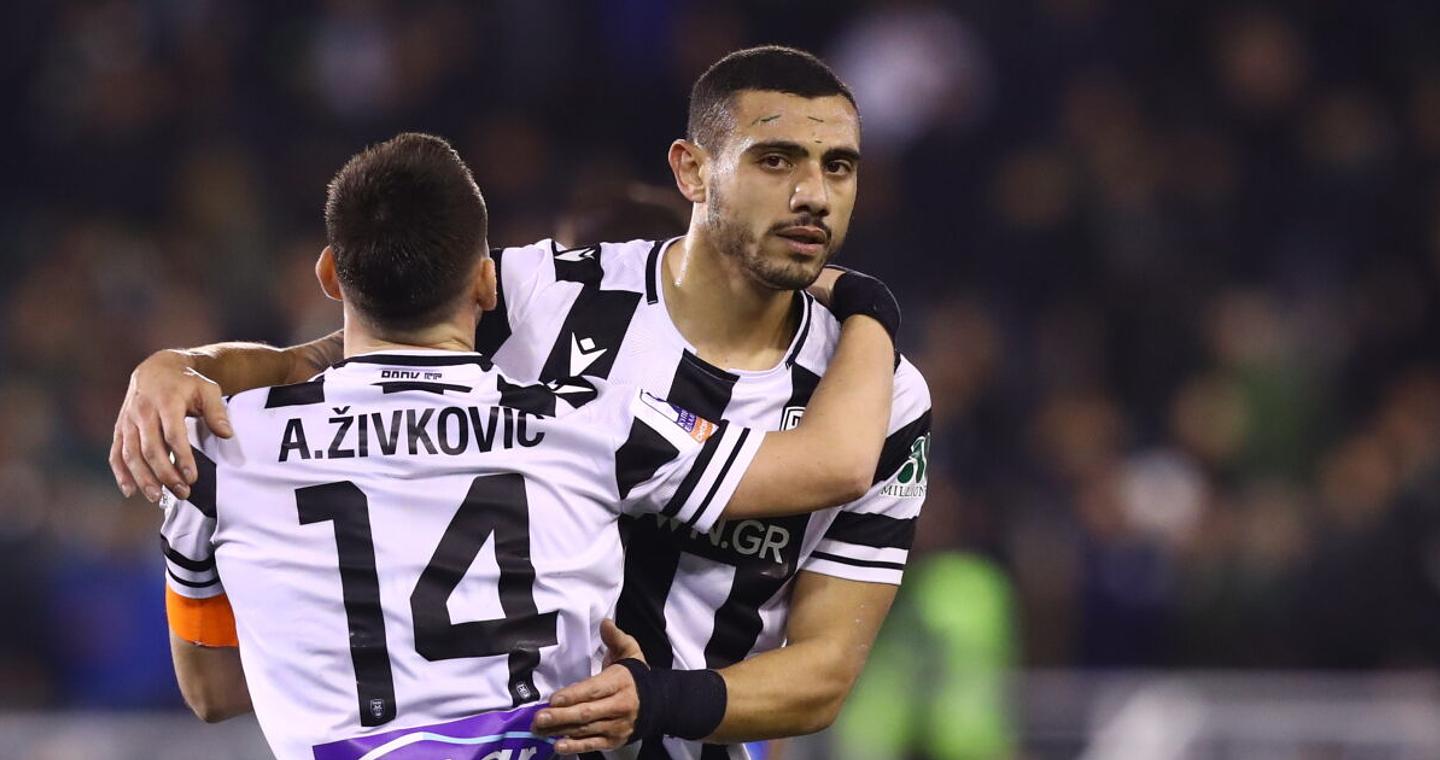 ΠΑΟΚ - Λεβαδειακός: Χωρίς Γιακουμάκη, Ζίβκοβιτς και Κένι οι Θεσσαλονικείς
