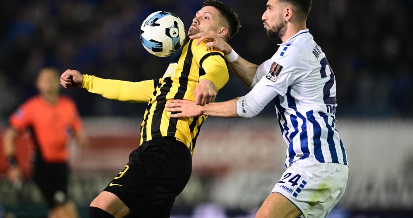 Ατρόμητος – ΑΕΚ 2-2: Απώλεια για την Ένωση σε ένα σπουδαίο ματς στο Περιστέρι