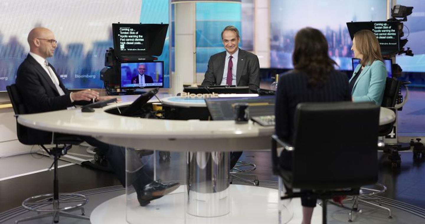 Μητσοτάκης στο Bloomberg: Δύσκολος ο χειμώνας – Χρειάζεται μεγαλύτερη δημοσιονομική ευελιξία από την Ευρώπη