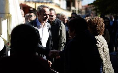 Μητσοτάκης από Κατερίνη: Ο κίνδυνος ακατάσχετης παροχολογίας ενόψει εκλογών