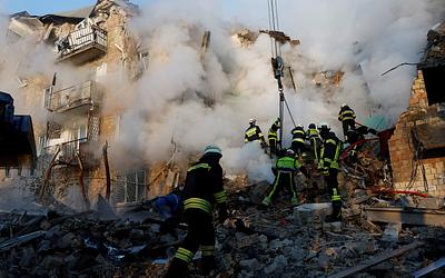 Ρωσική Επίθεση στο Κίεβο: Ζημιές στην Αντιπροσωπεία της Ε.Ε., Καταδίκες