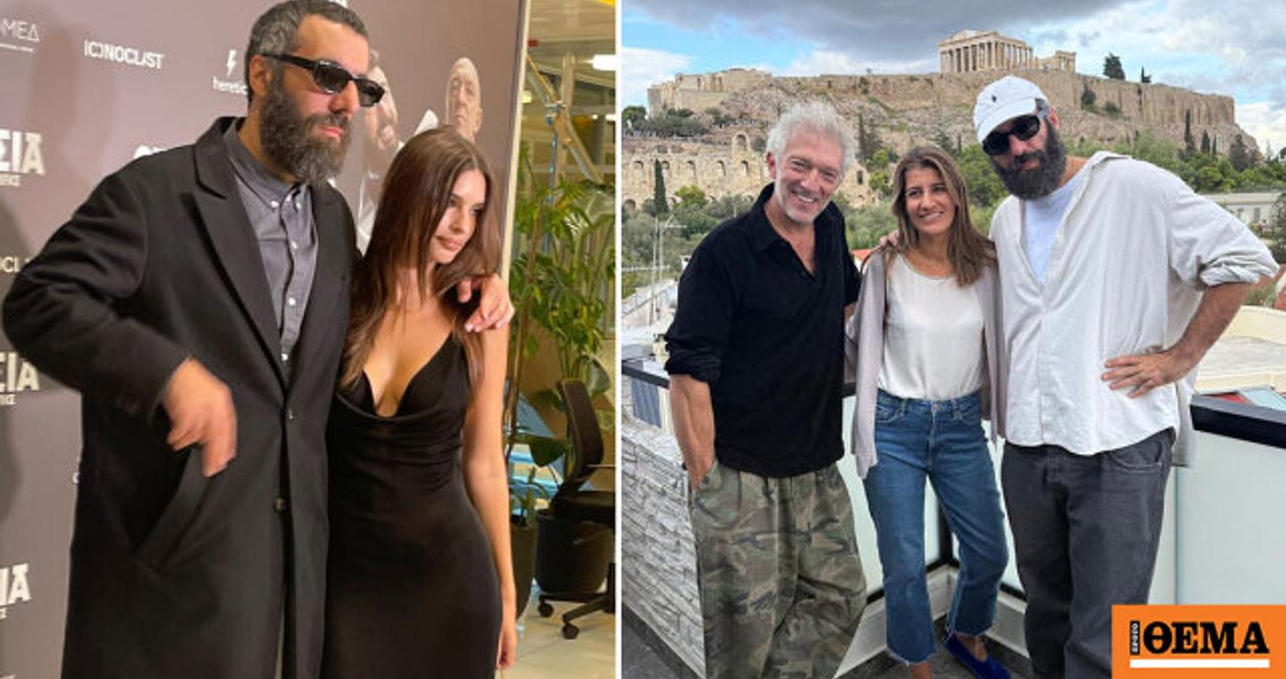 Λαμπερή πρεμιέρα για τη νέα ταινία του Ρομέν Γαβρά στην Αθήνα: Μαζί του η Έμιλι Ραταϊκόφσκι και ο πρωταγωνιστής, Βενσάν Κασέλ