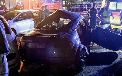 26χρονος οδηγός έχασε τη ζωή στο Δέλτα Κορίνθου