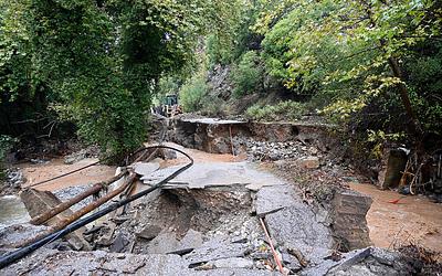 Κρήτη κάτω από τη σφοδρή κακοκαιρία: 508 κλήσεις και μεγάλες ζημιές