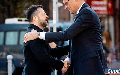 Μερτς στο Κίεβο: 1 δισ. ευρώ για άμυνα και νέες συμφωνίες για drones