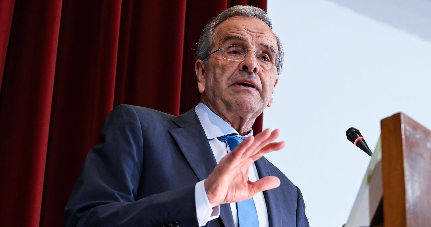 Αντ. Σαμαράς: Διαπιστώνω σημάδια παρακμής και πολιτικής ευθύνης