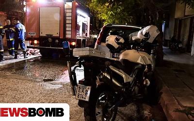 Φωτιά στο Ρέντη: Δύο τραυματίες, εκκένωση