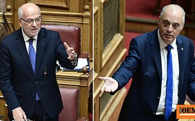 Φλωρίδης-Βελόπουλος: Σκληρός αντιπαλισμός στη Βουλή για τα Τέμπη