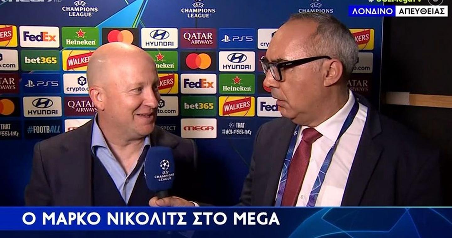 «Ποιον παίκτη βάλατε στο πόστερ;»: Η αιχμηρή ερώτηση Νίκολιτς στο Mega μετά την ήττα της ΑΕΚ