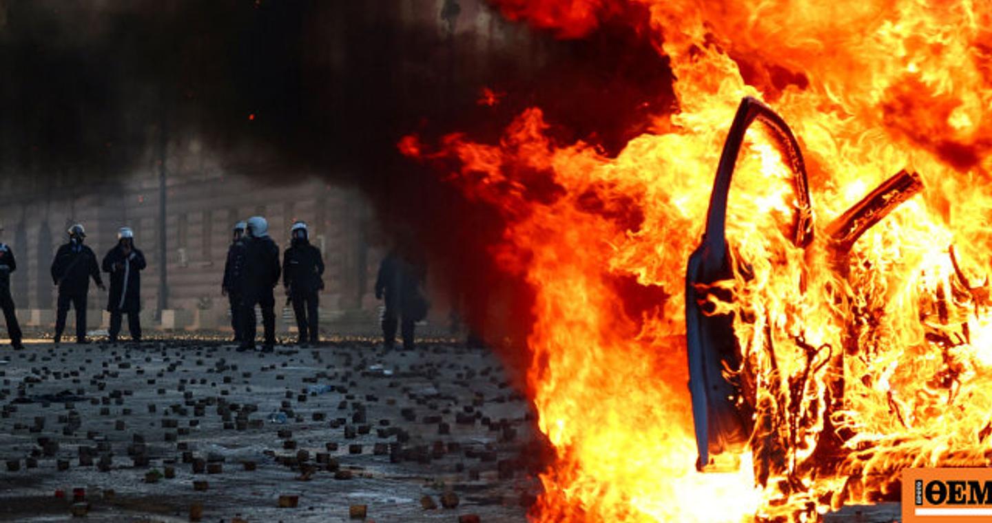Σκηνές χάους στα Τίρανα με φωτιές, συγκρούσεις και εκατοντάδες προσαγωγές: Οι διαδηλωτές ζητούν την παραίτηση του Έντι Ράμα