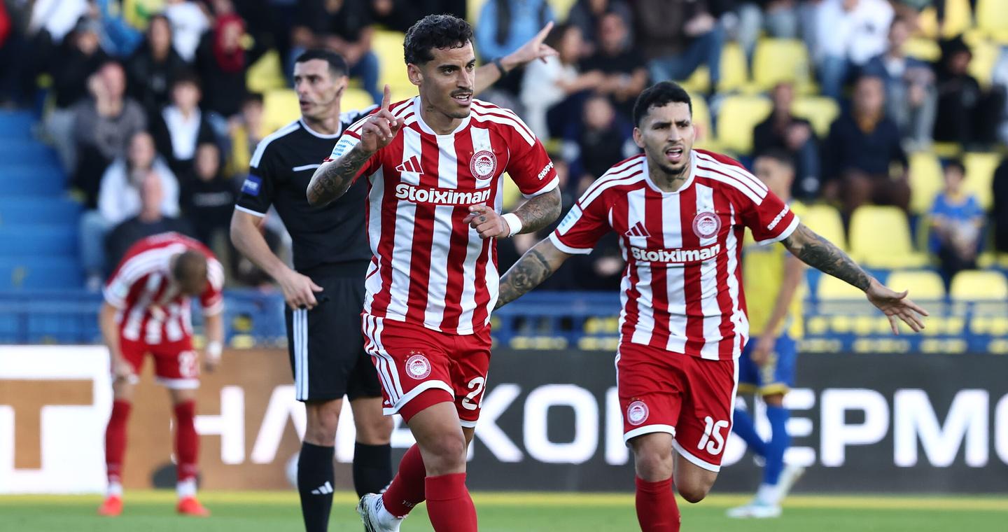 Ολυμπιακός: Πέρασε με 2-0 από το Αγρίνιο και συνέχισε το νικηφόρο σερί του