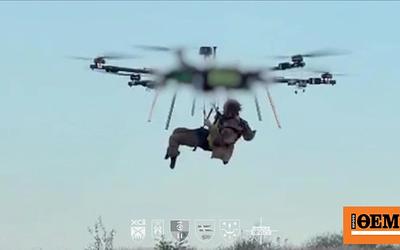 Παγκόσμια πρώτη: Drone διάσωσε τραυματία από την πρώτη γραμμή