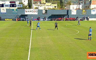 Νίκη Βόλου - Πανιώνιος 1-1: Θρίλερ στο Βόλο, η Μαρκό φεύγει μπροστά