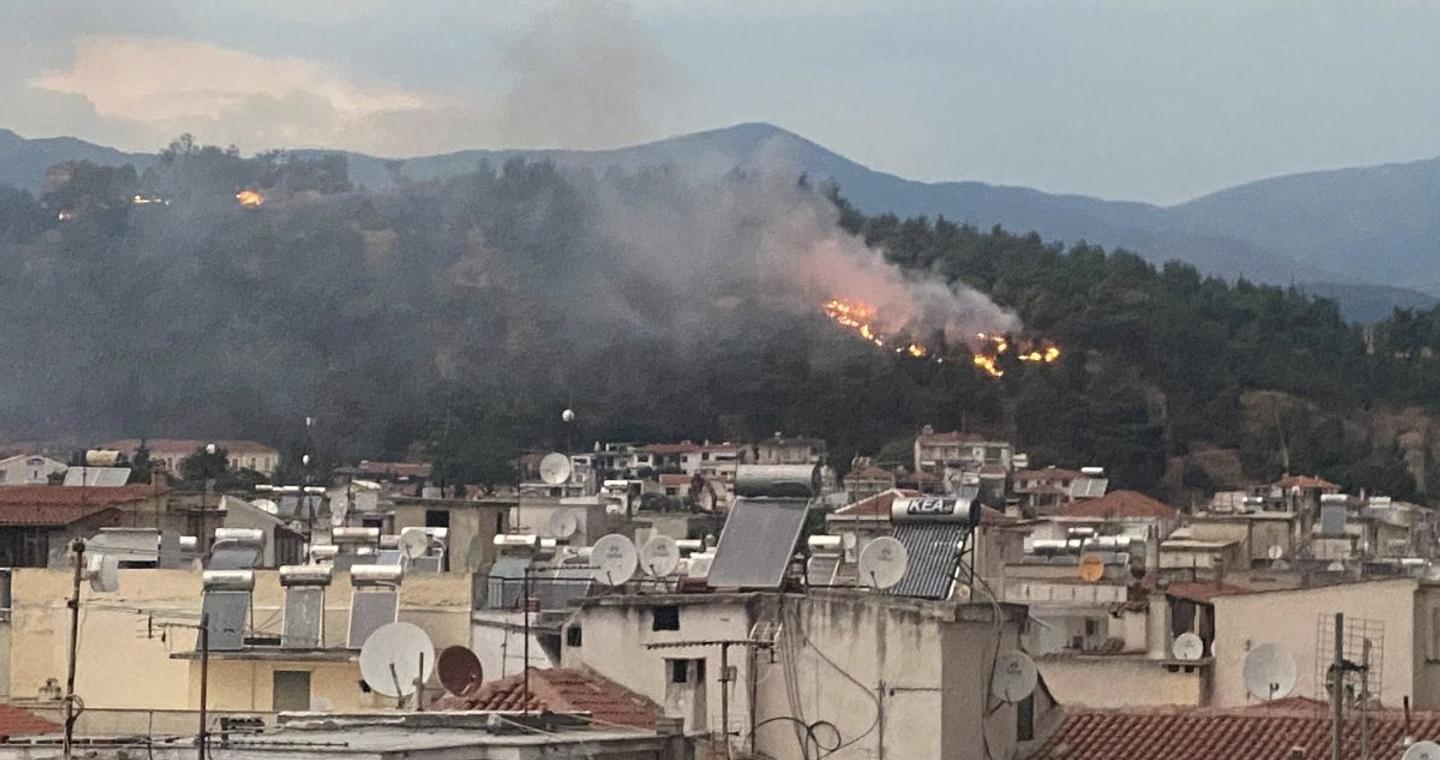 Φωτιά στις Σέρρες, στον Κουλά – Ήχησε το 112