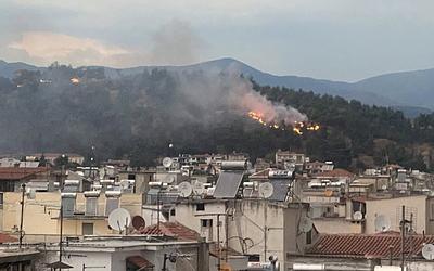 Σέρρες: Πύρινος εφιάλτης στον Κουλά – Κάλεσμα εκκένωσης μέσω 112!