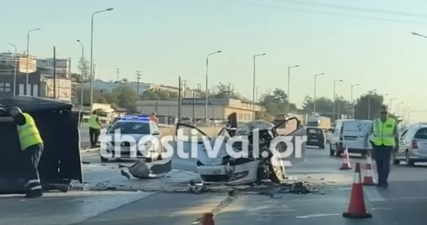 Θανατηφόρο τροχαίο στην Εγνατία: ΙΧ τούμπαρε και πέρασε στο αντίθετο ρεύμα